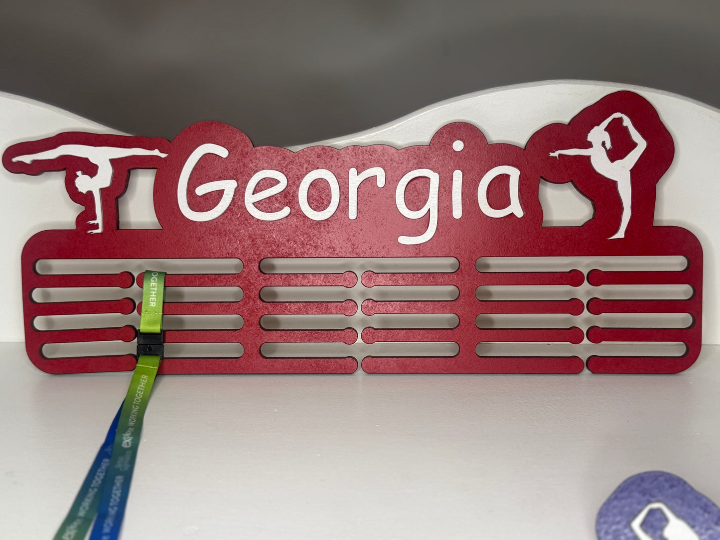 Custom made medal holders