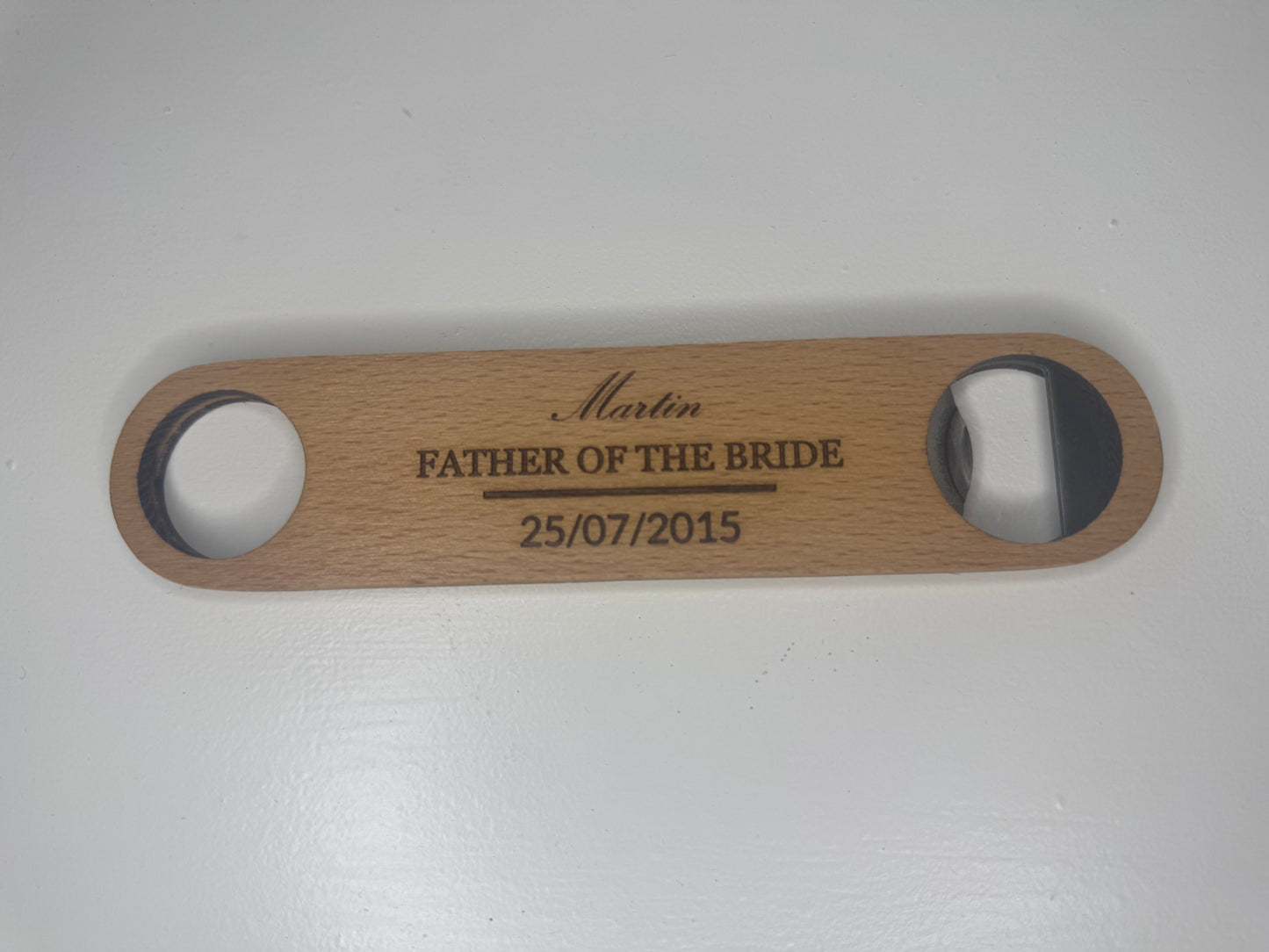 Personalised Wedding Party Bottle Openers