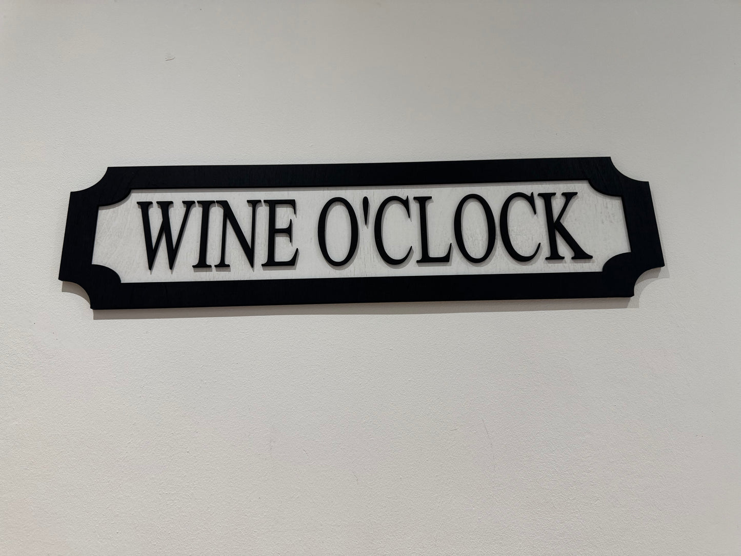 Wine O'clock | sign | Indoor sign
