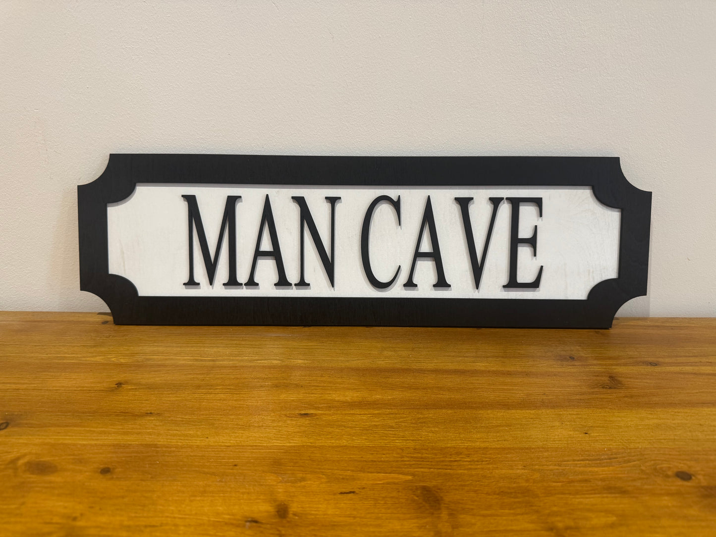 Man cave | sign | Indoor sign