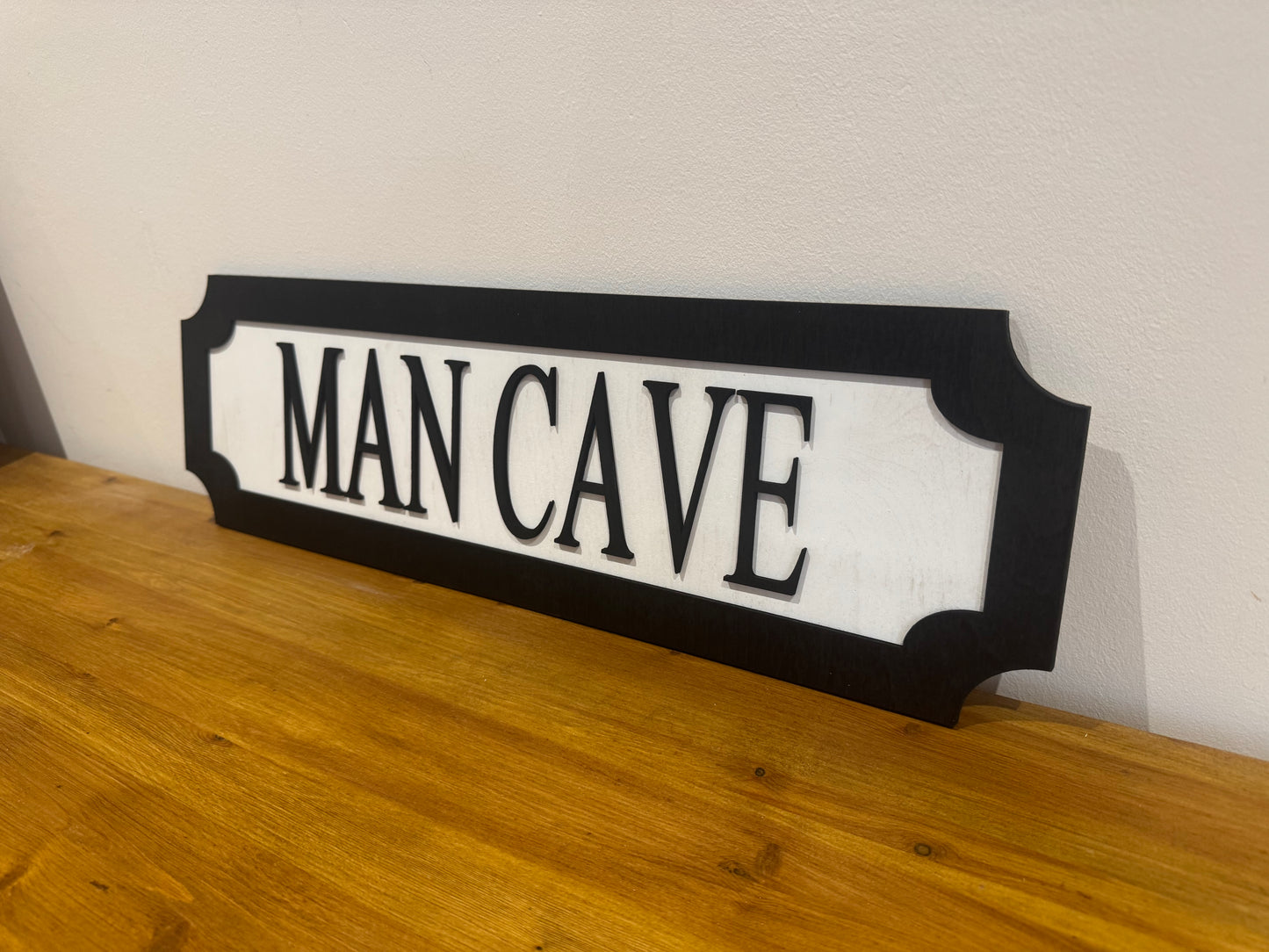 Man cave | sign | Indoor sign