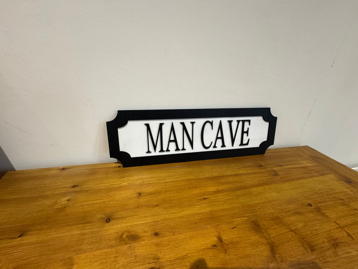 Man cave | sign | Indoor sign