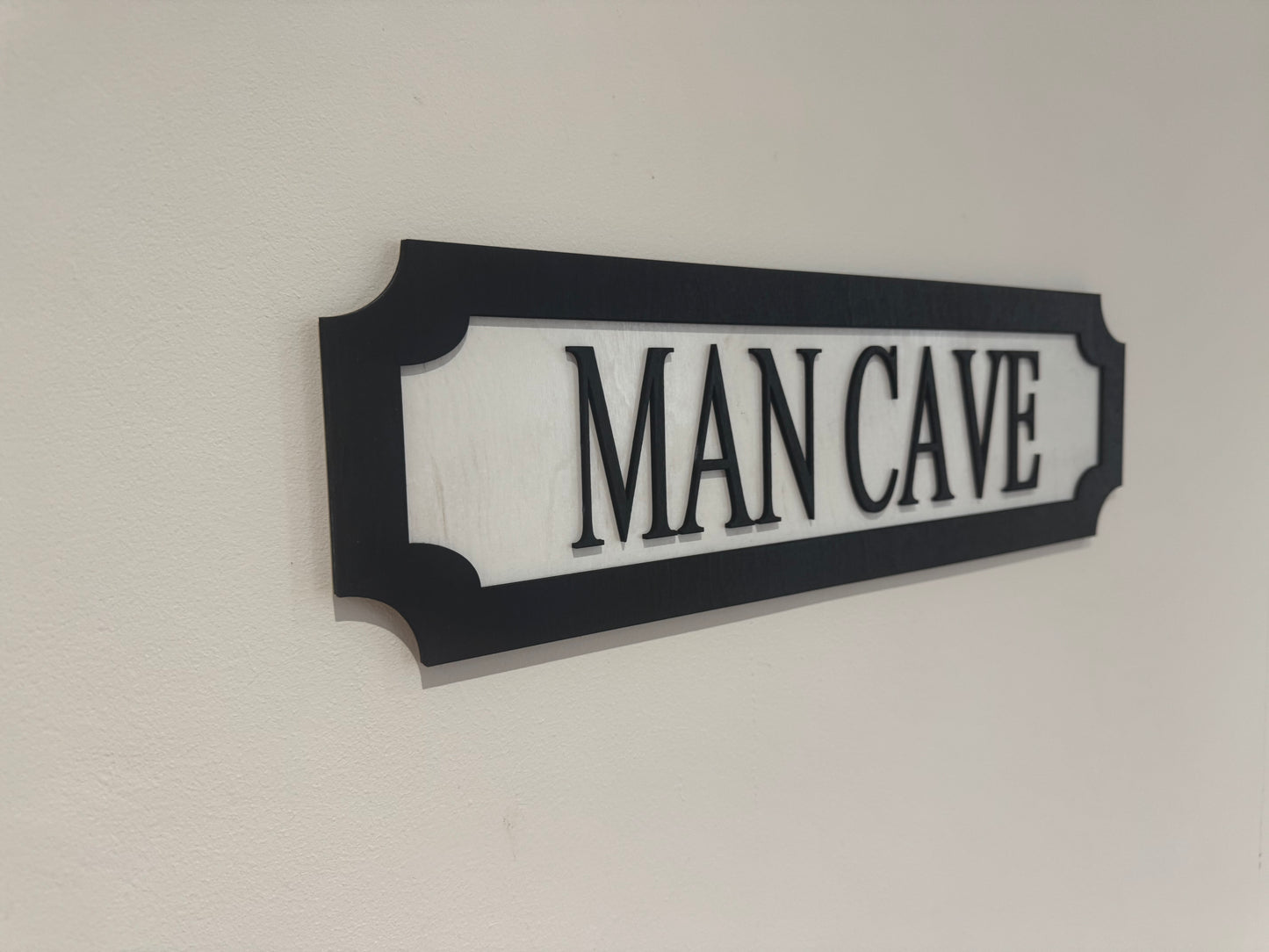 Man cave | sign | Indoor sign