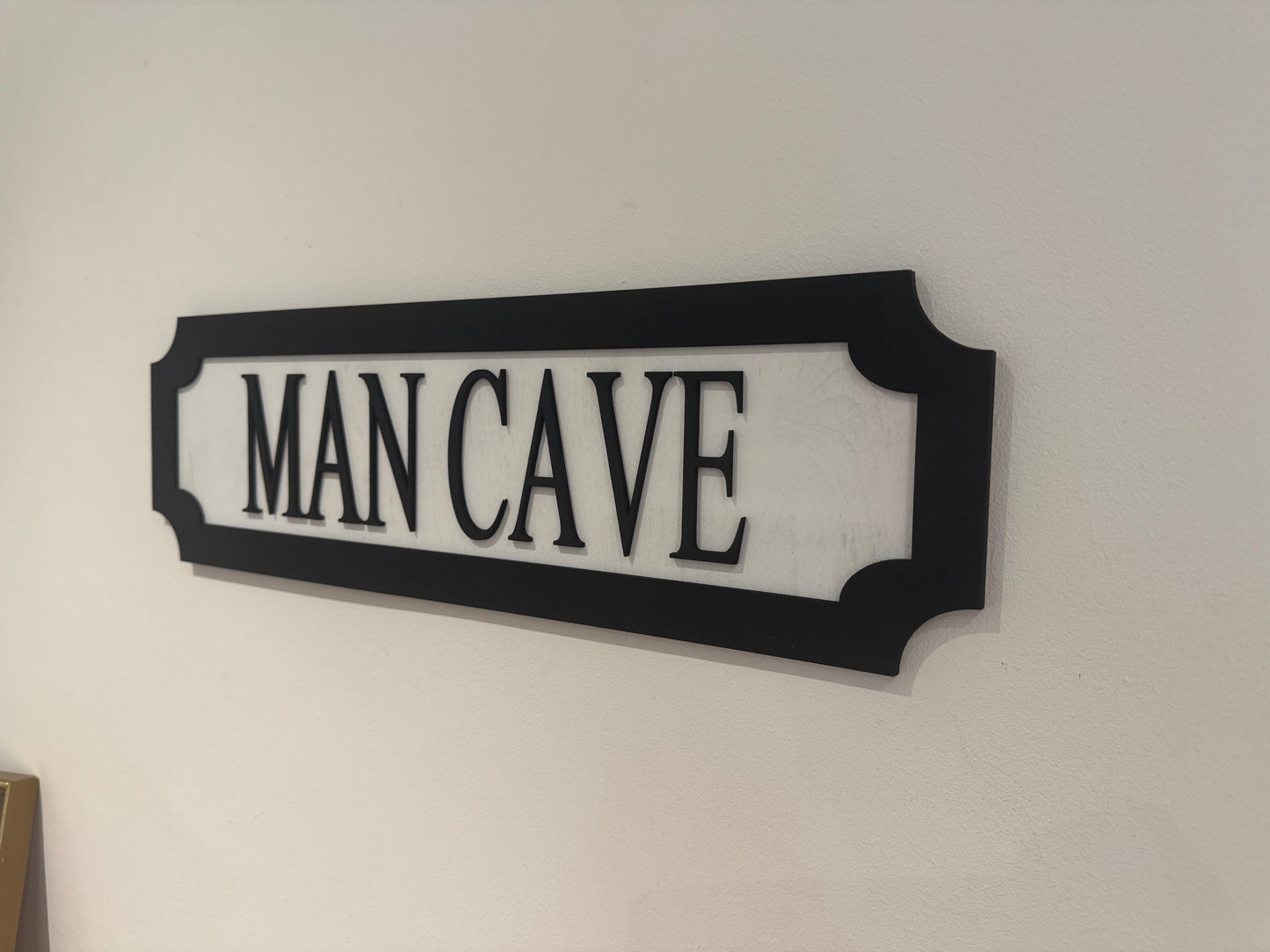 Man cave | sign | Indoor sign