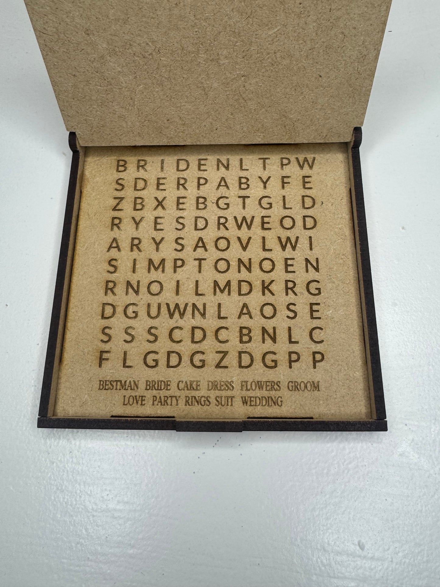 Wooden Wedding Day Table Games