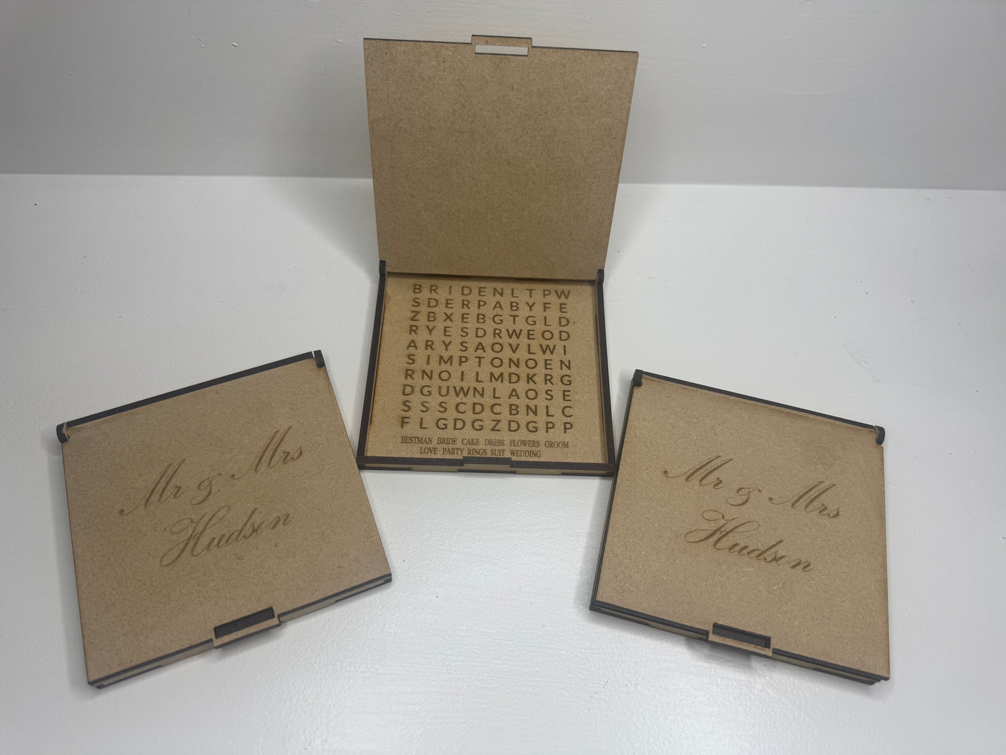 Wooden Wedding Day Table Games