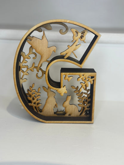 Woodland letters