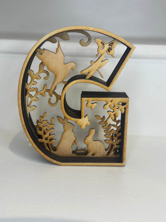 Woodland letters