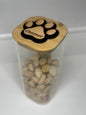 Personalised dog treat jar
