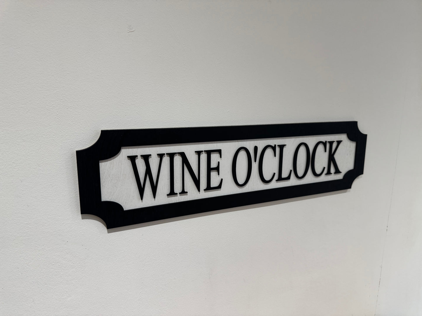 Wine O'clock | sign | Indoor sign
