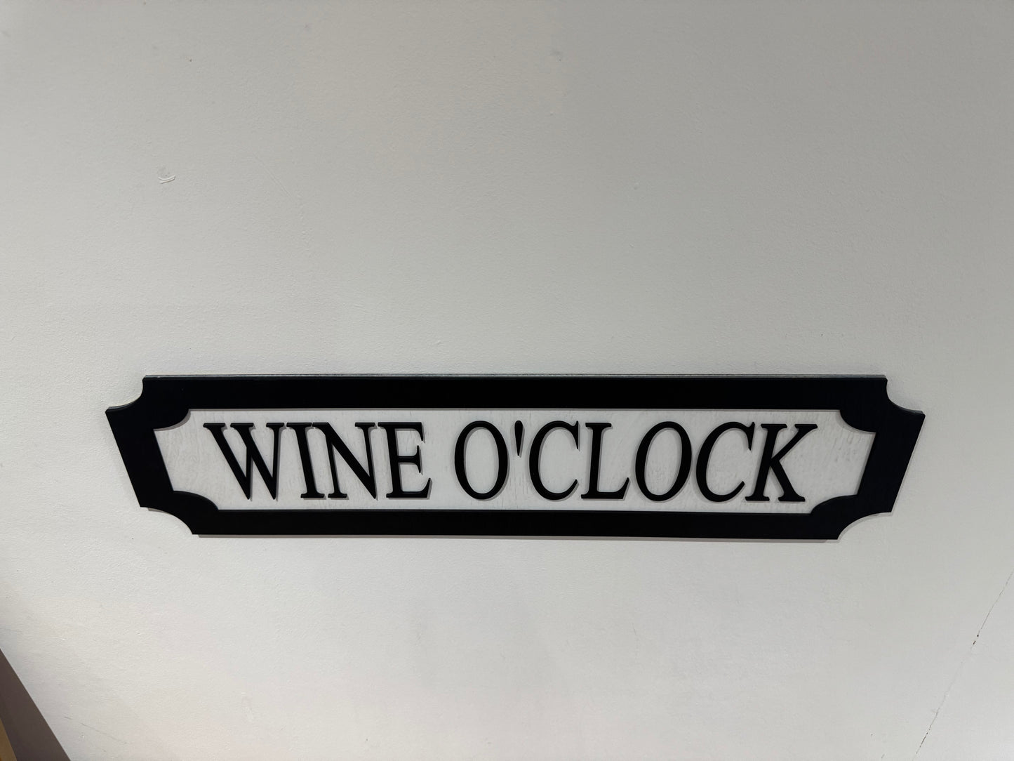 Wine O'clock | sign | Indoor sign