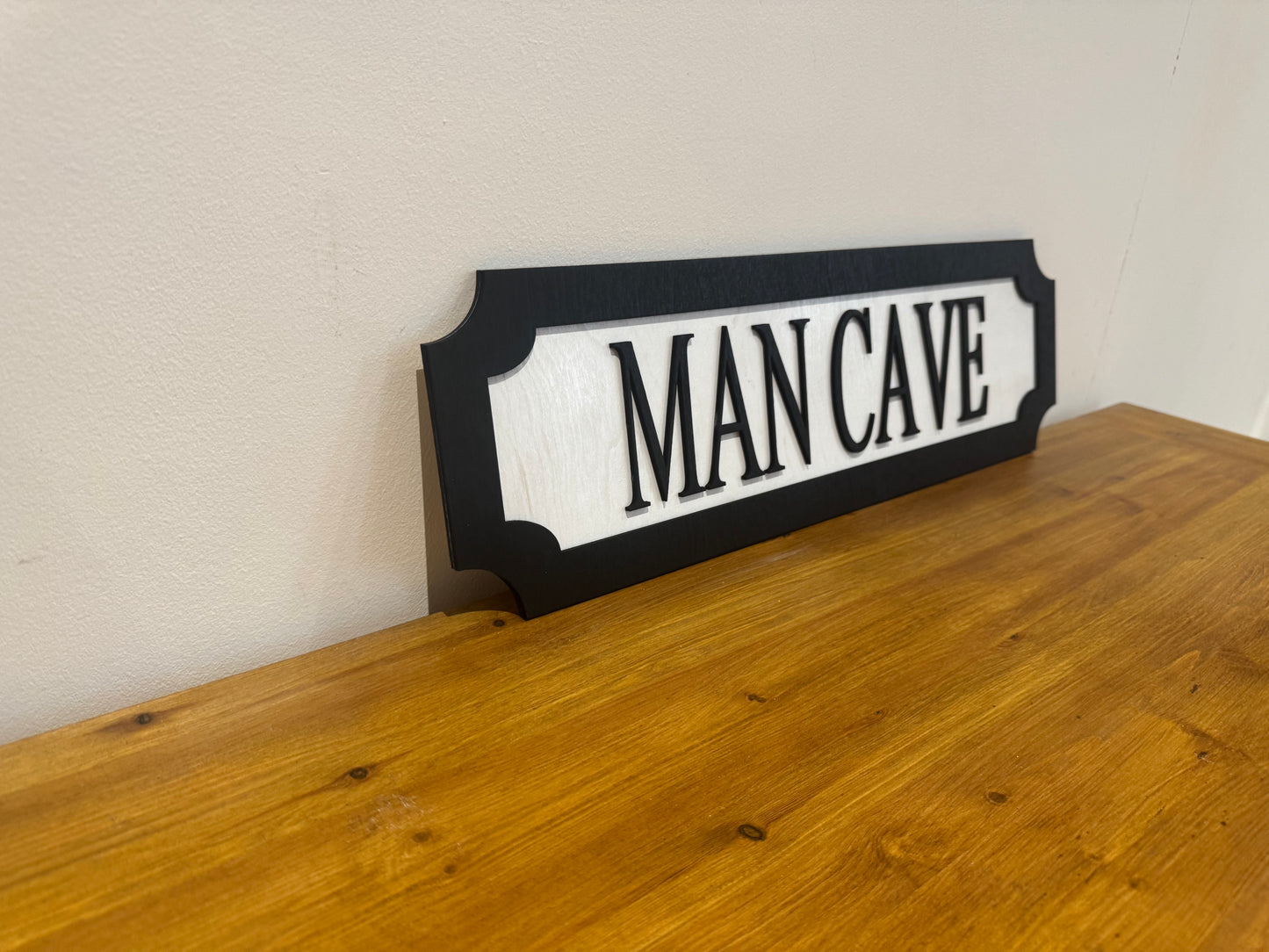 Man cave | sign | Indoor sign