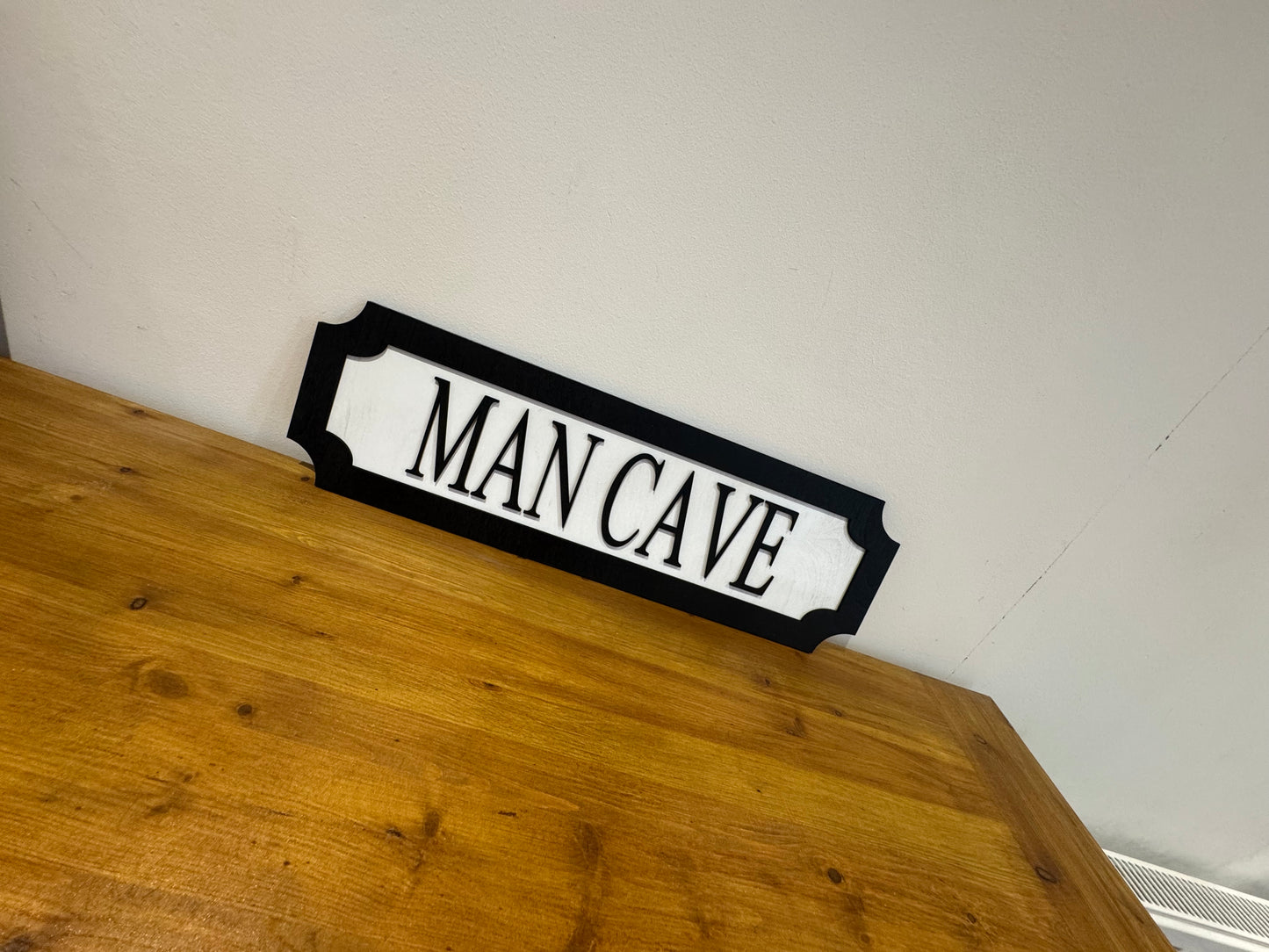 Man cave | sign | Indoor sign