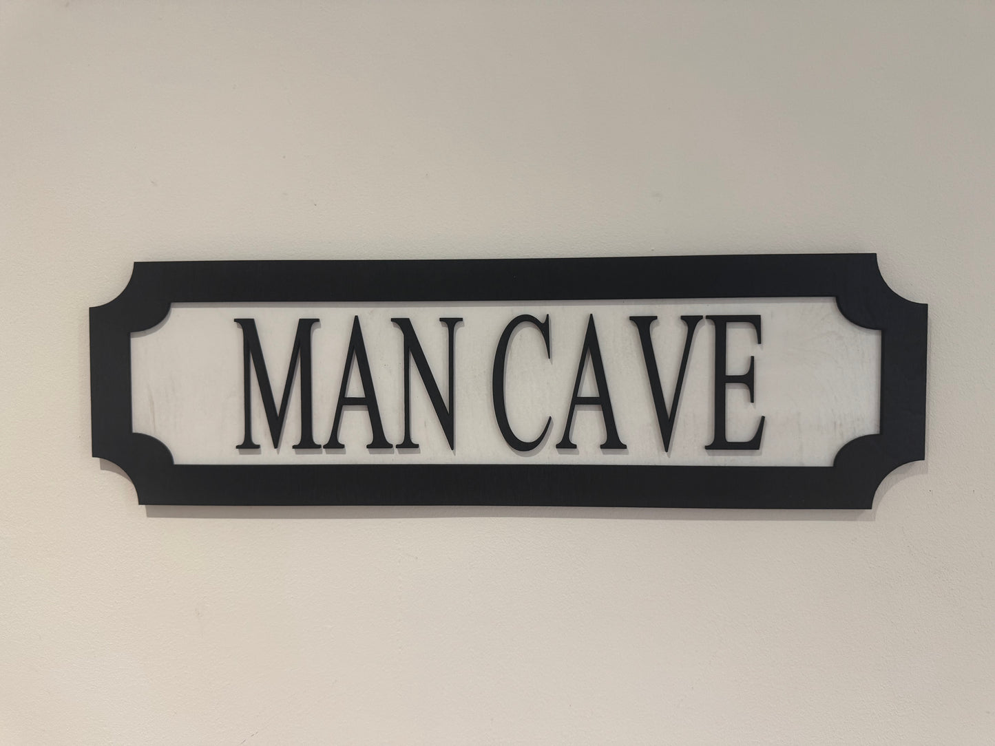 Man cave | sign | Indoor sign