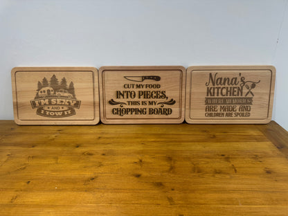 Cut my food into pieces this is my chopping board, Cutting board. Gift, birthday, anniversary, wedding, fathers day, mothers day