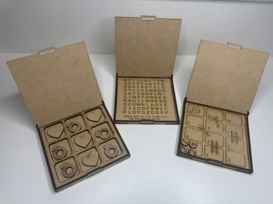 Wooden Wedding Day Table Games