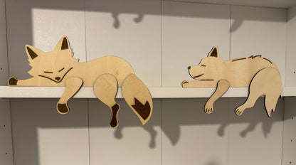 Animal shelf sitters, ornaments, bookshelf, kids, birthday, gifts, Christmas, bedroom, decorations, teacher, classroom.