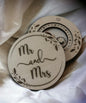 Wooden wedding ring box. Ring box, Mr & Mrs, Wedding